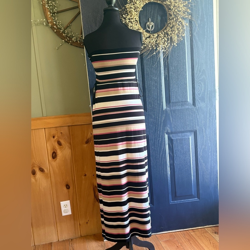 White House Black Market Convertible Maxi Dress size XS 2 looks in 1 - Picture 5 of 14